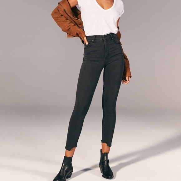 Abercrombie + Fitch Super High Rise Skinny Jeans - Picture 2 of 6